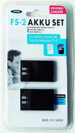 Accupack voor Intercom, m-e modern-electronics FS-2 - 40755