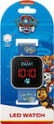 Accutime - LED Watch Paw Patrol - Kinderhorloge Met LED Display Voor Datum en Tijd - Blauw