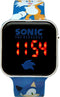 Accutime - LED Watch Sonic - Kinderhorloge Met LED Display Voor Datum en Tijd - Blauw