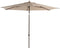 4 Seasons Azzurro stokparasol Ø300 cm beach solefin - Wenge frame