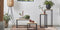 Mica Decorations Oskar Salontafel - L40 x B40 x H26 cm - Metaal - Zwart