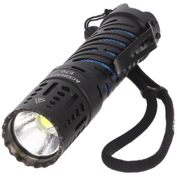 AceBeam E70 LED flashlight with 4600 lumens, E70-AL, cold white LED with 6.500K, delivery without ba