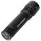 AceBeam E75 Quad Core LED flashlight black, 6,500K, up to 4500 lumens brightness, including 21700 50