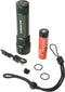 AceBeam E75 Quad Core LED-zaklamp groen, 5.000K, tot 3000 lumen helderheid, inclusief 21700 5000mAh Li-Ion batterij