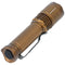 AceBeam TAC AA LED flashlight with up to 750 lumens, 5,000K, brown, including 14500 Li-Ion battery w