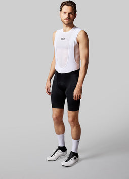 Acelera Essential Fietsbroek Heren met Zeem - Wielrenbroek - Wielerbroek - Mountainbike - Bibshort - Spinning - Fietskleding - Koersbroek - Kort - Bretels - Maat S