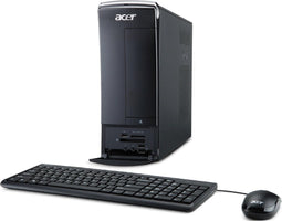 Acer - Aspire PT.SGHE2.028 - PC - Intel® Core™2 Duo E7600 - 4GB RAM - 1TB HDD - Zwart