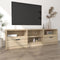 vidaXL - Tv-meubel - 150x33,5x45 - cm - bewerkt - hout - sonoma - eikenkleurig