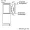BOSCH KIL22NSE0 - Integreerbare koelkast - 104/15 liter - Serie 2