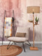 GOOD&MOJO Vloerlamp Java - Bamboe - Ø50x158cm - - Staande lampen voor Woonkamer - Slaapkamer