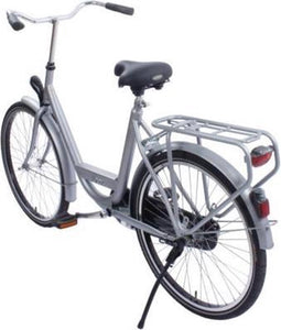 Achterdrager steco power safety carrier tot 35kg ano look - ZILVER