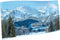 Achtergrond Doek Berglandschap - My Village