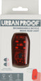Achterlicht met remfunctie LED Urban Proof - USB oplaadbaar