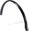 Achterspatbord 28 Eurofender Lampo 58mm breed - zwart