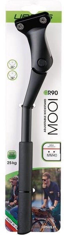 Achterstandaard 26-28" Ursus Mooi Verstelbaar - 40mm Bevestigingsplaat - zwart