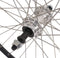 Achterwiel 28 / 622x19C Ryde ZAC 19 velg met 7/8 speed freewheel naaf - zwart