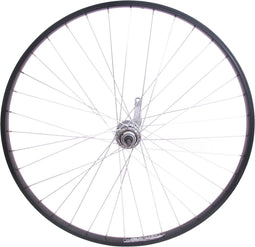 Achterwiel 28 x 1/4 aluminium Favorit remnaaf - zwart