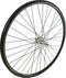Achterwiel 28x1 5/x1 3/8 Nexus 3 remnaaf aluminium velg, zwart.
