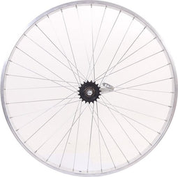 Achterwiel Roland Werke 28/622 x 24 - remnaaf Ventura - 36 gaats 13G - zilver