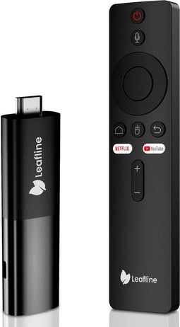 Leafline® Android TV Stick - Google TV Streamer - Ingebouwde Chromecast - 2GB RAM - 16GB opslag (8721082295109)