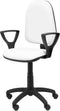 Bureaustoel Ayna Similpiel P&C 10BGOLF Wit