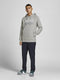 JACK&JONES CORE JCOPOWER LOGO SWEAT HOOD BF - Heren Trui - Met capuchon - Grijs - Maat XL