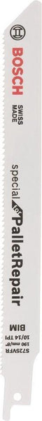 Bosch S 725 VFR - Reciprozaagblad - Speciaal voor palletreparaties - Zaagdiepte 125 mm
