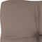 vidaXL - Palletkussen - 70x70x12 - cm - stof - taupe