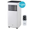 MOA A010W - Mobiele Airco - 9000 BTU - Tot 30 m² - Met Afstandbediening - Wit