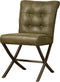 SIDD Barcelona sidechair - fabric cherokee 13 green