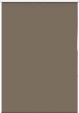 vidaXL - Rolgordijn - verduisterend - koffie - 95x175 - cm - stofbreedte - 90,7 - cm
