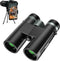 Verrekijker - HD Professionele Verrekijker voor Vogels Kijken, Reizen, Wandelen, Jagen en Sportevenementen - met Slimme Telefoonadapter voor Fotografie - Super Heldere BAK4-prisma