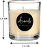 Acorde - Geurkaars Vanille - Geurkaars geschenk 30 branduren