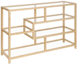 Versa Bamboe Kristal - Planken - Minimalistisch ontwerp - Multicolor