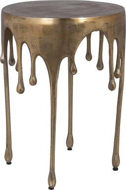 Richmond Bijzettafel Carly Brushed Goud