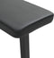 vidaXL - Opvouwbare - Halterbank - 100 - kg - Zwart - 107x27x41 - cm - Staal