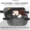 loonara Travel Heuptas - Diefstalbestendig met RFID - Waterafstotend - Grijs (2 stuks)
