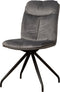 SIDD Rota swivel sidechair - Lush 812-229 Grey