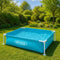 Intex Mini Frame - Opzetzwembad - 122 x 122 x 30 cm - Blauw