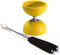Acrobat Diabolo 105 Rubber Aluminium 12 X 10,5 Cm Geel