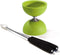 Acrobat Diabolo 105 Rubber Aluminium 12 X 10,5 Cm Groen