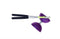 Acrobat Diabolo 105 Rubber Aluminium 12 X 10,5 Cm Paars