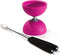 Acrobat Diabolo 105 Rubber Aluminium 12 X 10,5 Cm Roze
