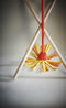 Acrobat Flowerstick met handstokjes roze 515763