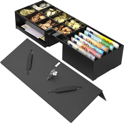 ACROPAQ 09018 - Inzetbak met afsluitdeksel voor Fliptop kassalades