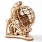 ACROPAQ - 3D Wereldbol Puzzel - 3D houten model kit - geen lijm nodig - houten puzzel voor volwassenen - Mecapuzzle - 3D puzzel - PUZ3D2