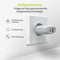 ACROPAQ C4 - 20W '2-in-1' Compacte snellader PD en QC3.0 met 1x USB-C + 1x USB-A Met USB-A naar USB-C kabel Voor smartphones (Android/Apple) en tablets