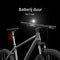 ACROPAQ - Fietsverlichting - 30 Lux - Oplaadbaar met USB - Regenbestendig - Fietslamp