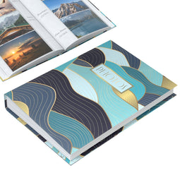 ACROPAQ Fotoalbum - Insteekalbum, 10 x 15, Voor 300 foto's, 100 pagina's - Fotoboek