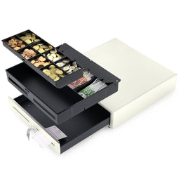 Acropaq - Kassalade Handmatig Front Touch - Ivoorkleurig - Model 9004